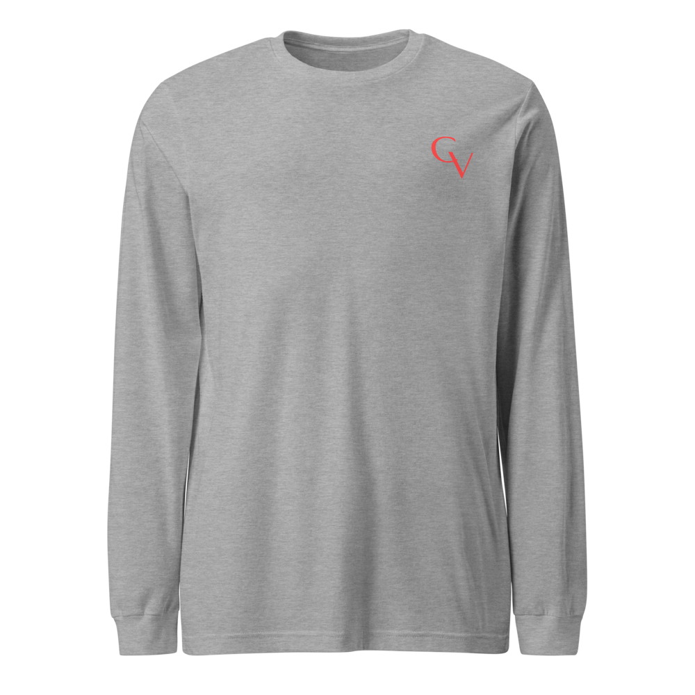 Shakespeare Revisited Long Sleeve (Coral Red Logo)