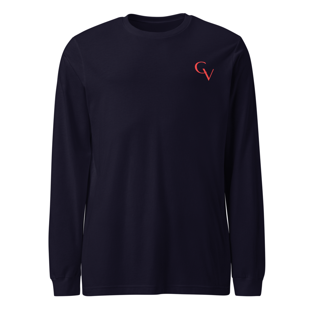 Shakespeare Revisited Long Sleeve (Coral Red Logo)