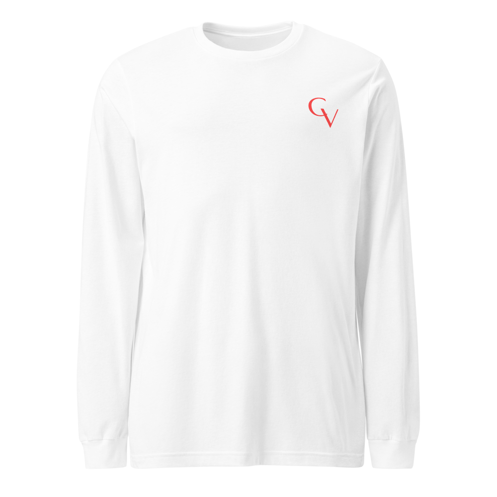 Shakespeare Revisited Long Sleeve (Coral Red Logo)
