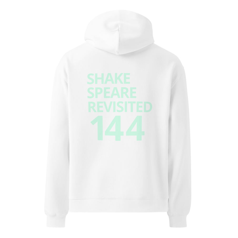 Shakespeare Revisited Oversized Hoodie (Mint Green Logo)
