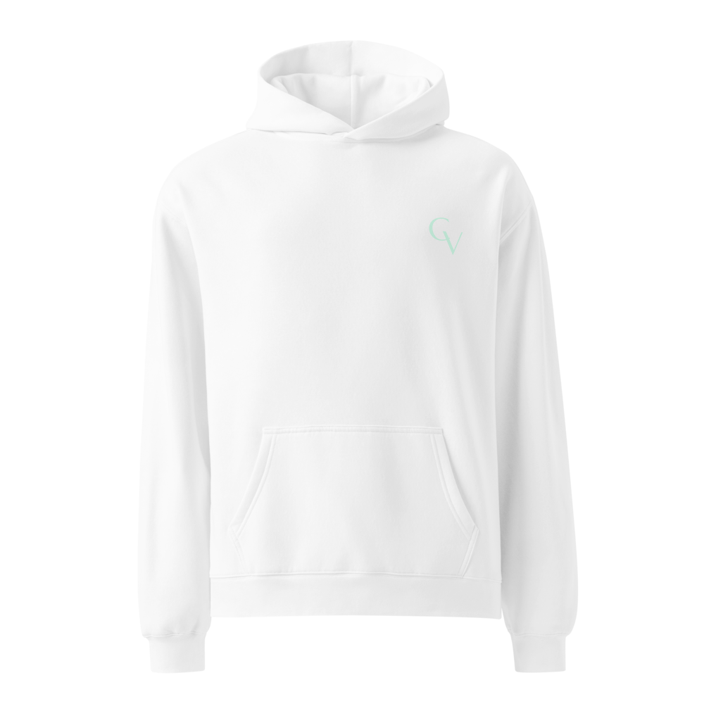 Shakespeare Revisited Oversized Hoodie (Mint Green Logo)